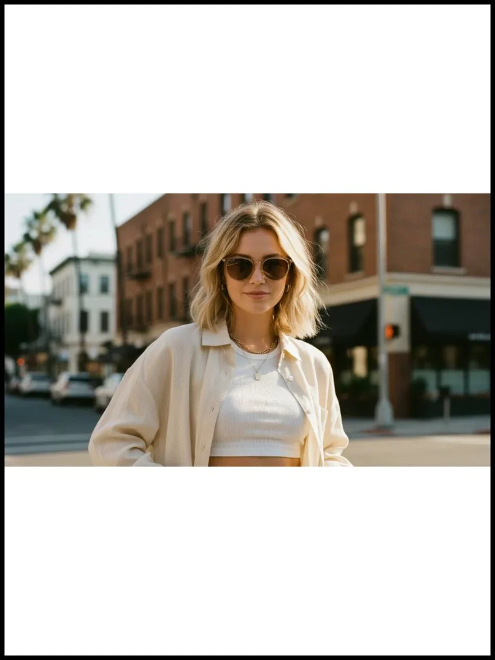 Vintage Polarized Round Sunglasses for Women Men UV400